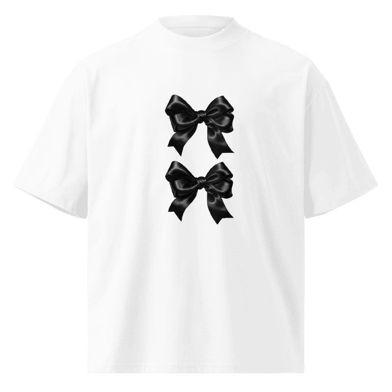 CAMISETA OVERSIZED LAÇOS