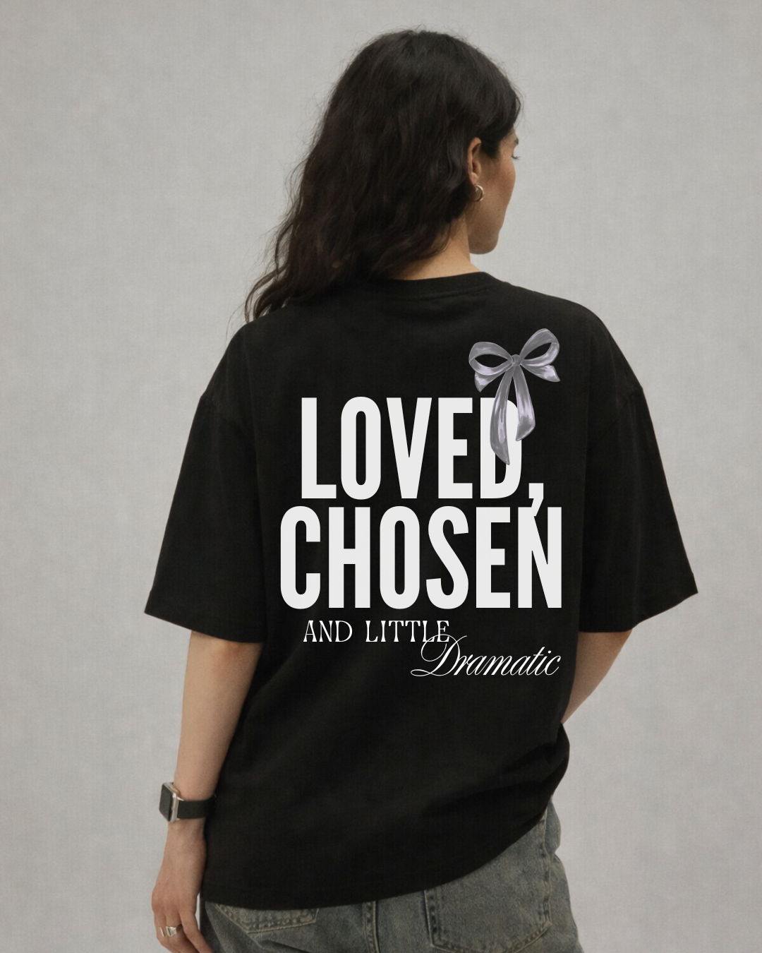 CAMISETA OVERSIZED DRAMATIC BLACK