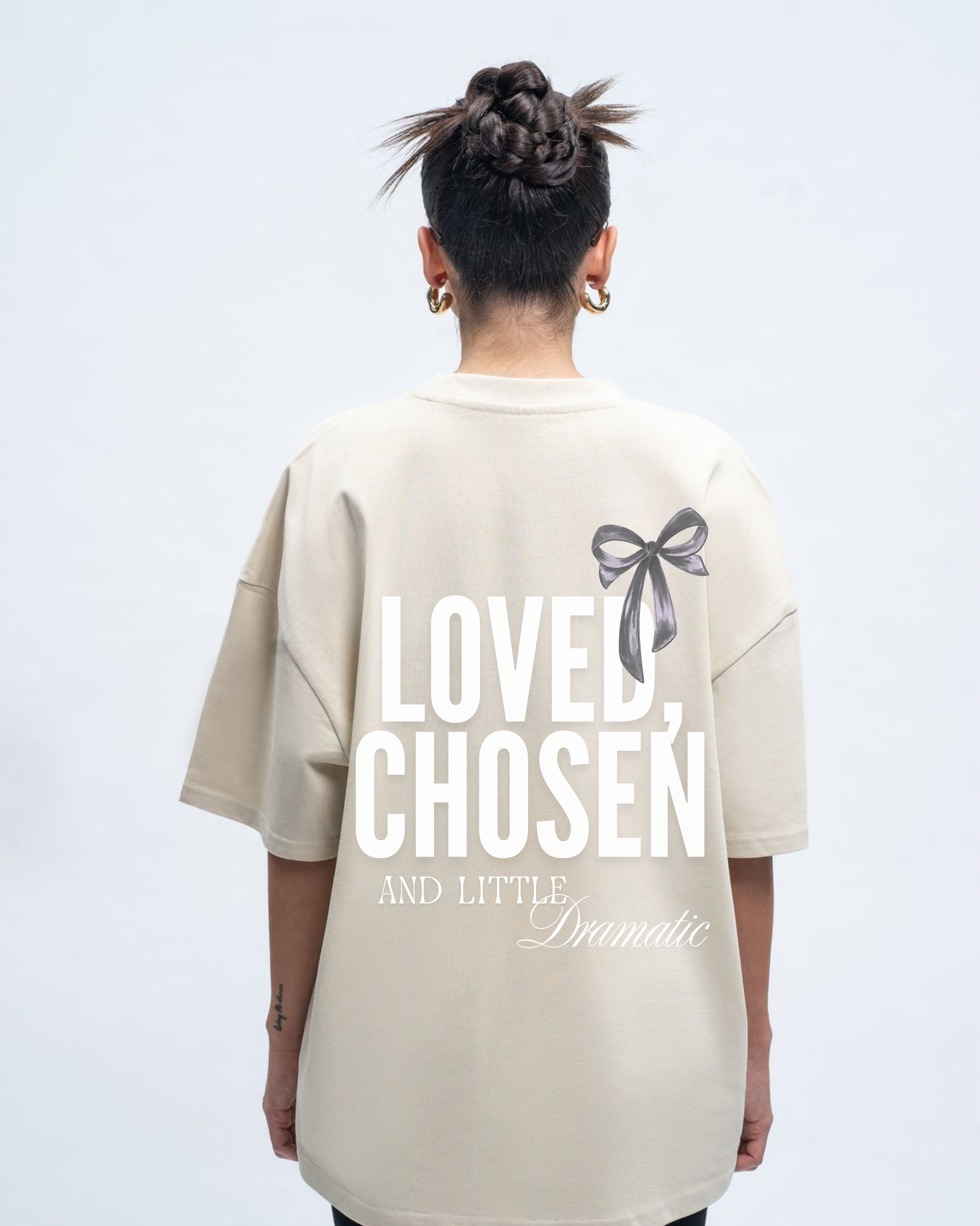 CAMISETA OVERSIZED DRAMATIC OFF WHITE